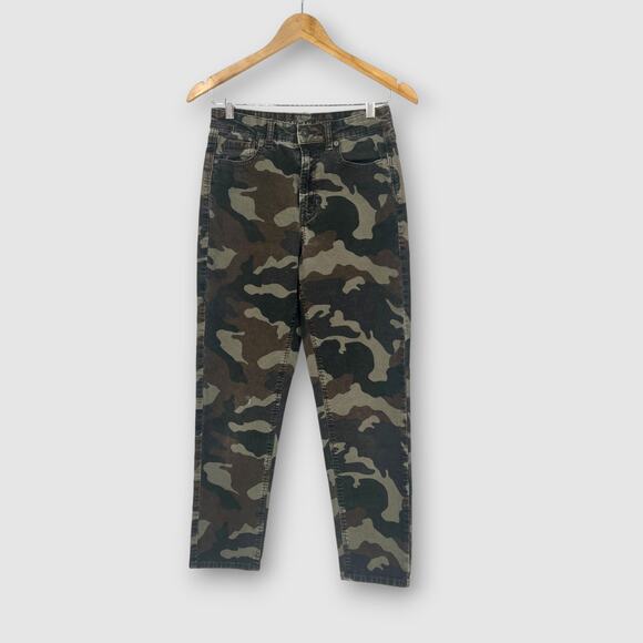 American Eagle Super Stretch Camo Mom Jeans Women’s Size 4 - Picture 8 of 9